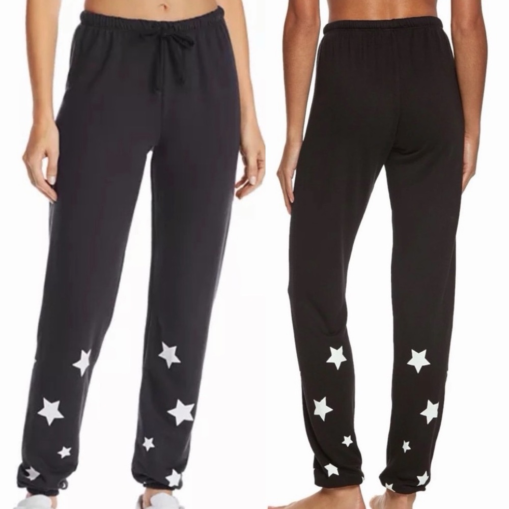 Spiritual Gangster Vintage Black Stars Fave Sweatpant Joggers
